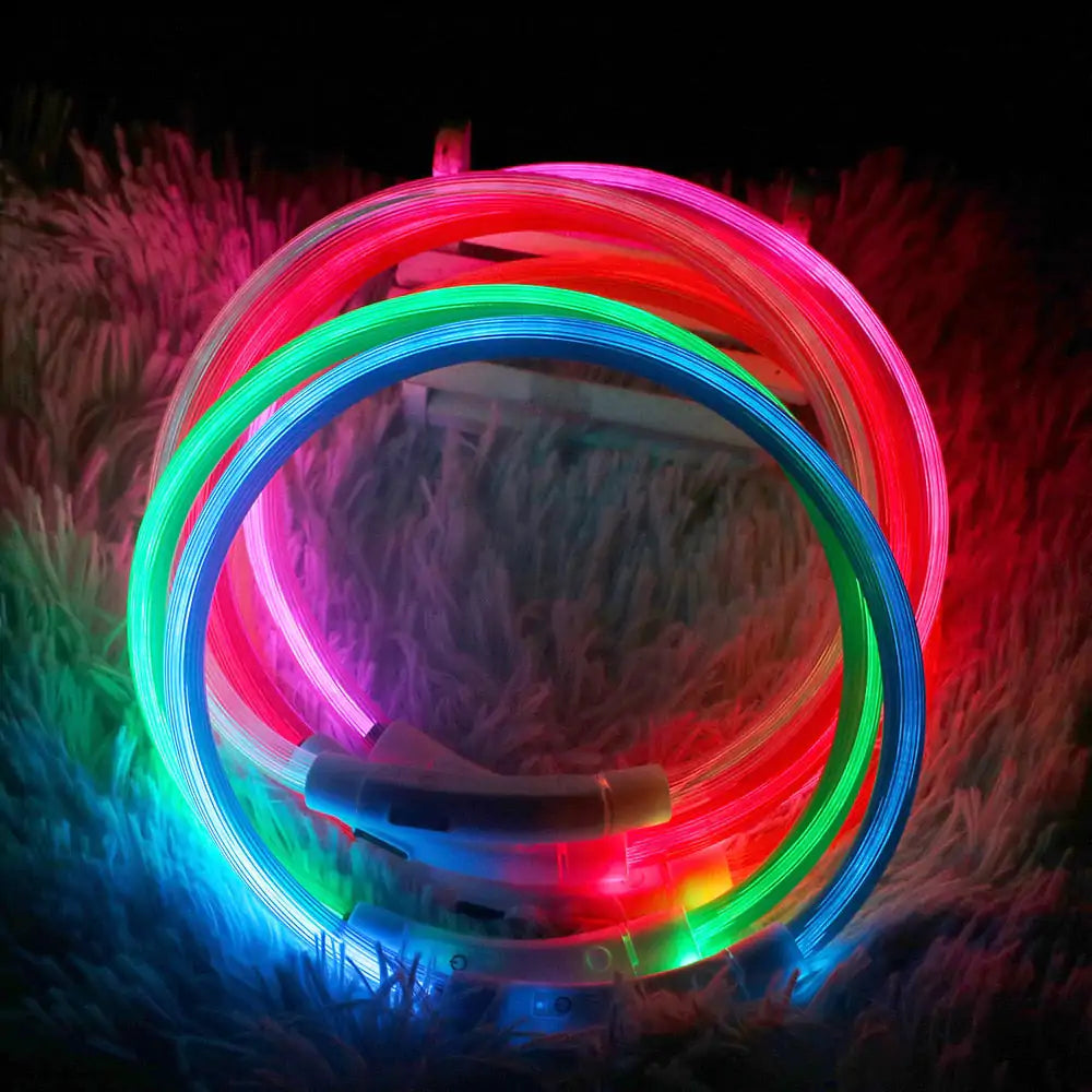 LED Waterproof Dog Collars