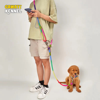 Reflective Nylon Leashes Pet Dogs Chain