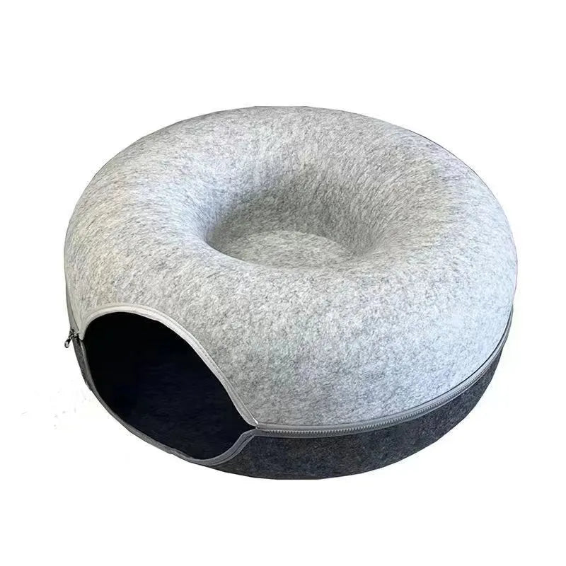 Donut Pet Cat Tunnel